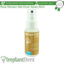 Ruck Renatur Nageltrockner Spray 50ml Vegan Fast Polish Versiegelung Nat&uuml;rlic...