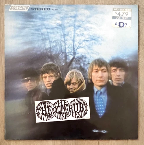 THE ROLLING STONES Between The Buttons FACTORY SEALED 1ST PRESSING wHYPE STICKER