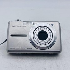 OLYMPUS FE-220 Compact Digital Camera Tested Working Seller Japan