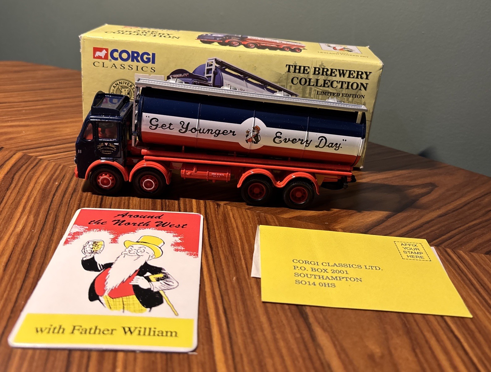CORGI CHEBARD & WALCKER EX70623 MINI BUS PEUGEOT D37 EDITION LIMITE