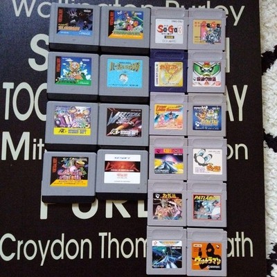 Nintendo Nintendo Virtual Boy Gameboy  20 Set Software Mario Video Games 