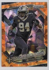 2025 Panini Prizm Orange Ice Prizm Cameron Jordan #199 1q5i
