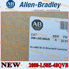 Brand New NEW-AB 2080-L50E-48QVB Micro850 48 I/O EtherNet/IP Controller