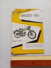 Ducati 65 TL depliant originale italiano