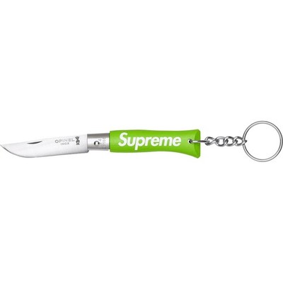Supreme x Opinel No. 4 Knife Keychain Black Red Green 3colors FW25