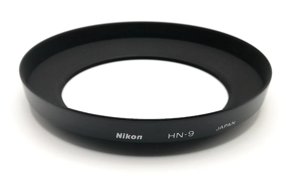 🎦👀✨Unused✨ Nikon HN-9 Metal Lens Hood for 28mm f3.5 f4 20mm f3.5 From JAPAN - Image 2 of 4