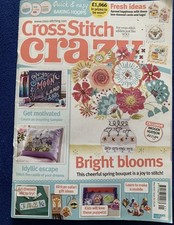 Kreuzstich Crazy Magazin 241 Mai 2018 + Gratis Geschenk