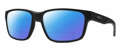 Smith Optic Basecamp Unisex Square Polarized BIFOCAL Sunglasses Matte Black 58mm