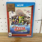 Legend Of Zelda The Wind Waker HD Nintendo Wii U Completed Read Description