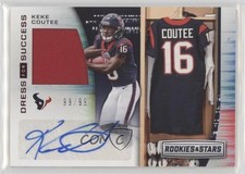 2018 Panini Rookies & Stars Dress for Success Relics 99/99 Keke Coutee Auto 0c6