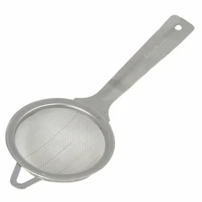 Chef Craft 2.5" Stainless Steel Mini Mesh Strainer Colander for Tea or Baking