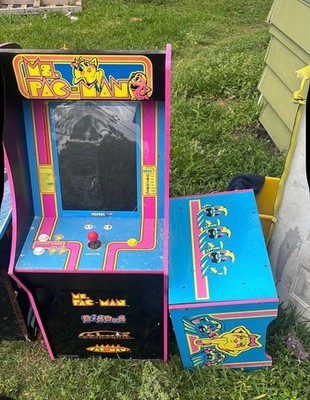 Arcade1up Ms. Pac-Man Collectible Arcade Cabinet Reproduction Video Game Machine