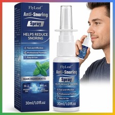 Anti Snore Spray Throat Moisturizer Sleep Aid Quiet Breathing 1 Fl Oz