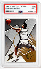 2002 Topps Xpectations #151 Emanuel Ginobili RC Rookie 69/500 PSA 9 Nice