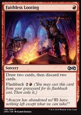 Magic/MTG Faithless Looting UMA-128 Common Englisch Good
