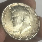 1964 Kennedy Silver Half Dollar Proof Toner Philadelphia Mint U.S. Silver Coin