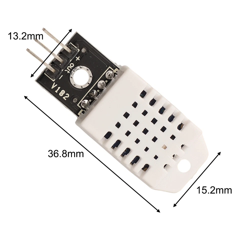 5 Stück Paket einfach installierbarer Temperatur- und Feuchtigkeitssensormodule - Bild 2 von 4