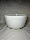 Vintage Pyrex 9in Diameter Milk Glass Mixing Bowl General Mills Ribbed Opal