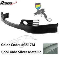 For 06-08 Acura TSX Front Bumper Lip EURO-R Style Spoiler #G517M Silver Splitter