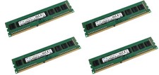 4 x Samsung M378B5173QH0-CK0 PC3-12800U-11-13-A1 4GB Memory RAM 16GB