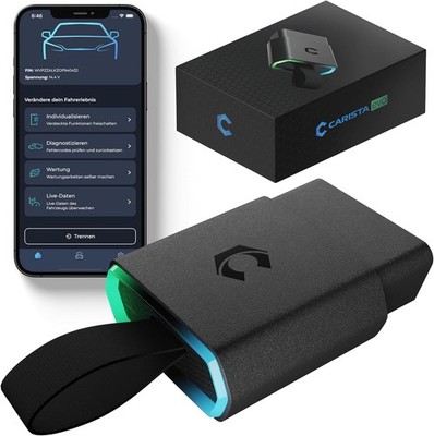 EVO OBD2 Diagnostic Tool with Live Data - OBD2 Bluetooth Adapter & Coder