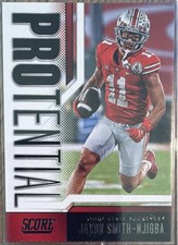 Panini 2023 Score Protential Jaxon Smith-Njigba #10 Ohio State Buckeyes Insert