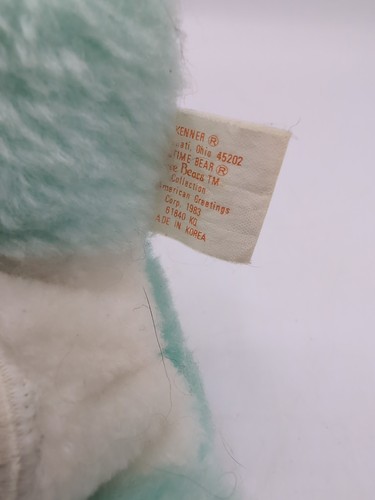 Lote de peluches vintage 1983 Care Bears Love a Lot, Bedtime & Cheer Bear - Imagen 21 de 23