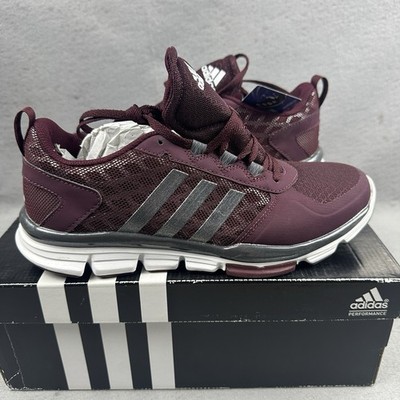 Adidas Speed Trainer 2 Mens 8 Training Shoes Running S84737 Maroon Gray New