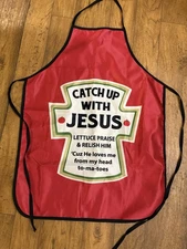 Adjustable Kitchen Chef Apron with Extra Long Ties Commercial Bib Apron