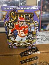 2025 Panini Select Football Blaster Box Factory Sealed Red Blue Shock Retail Ver
