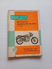 Ducati 250-350-450 Desmo-Scrambler-Mk3 A. Elettronica 1974 manuale uso ORIGINALE