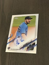 2021 Topps Chrome Autographs Insert #RA-AV ALEX VESIA Auto Signed Rookie Card RC. rookie card picture
