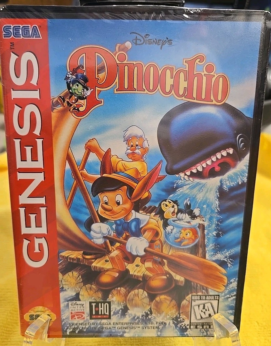 Disney's Pinocchio (Sega Genesis, 1995) for sale online | eBay