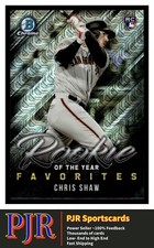 2019 Bowman Mega Box #ROYF-8 Chris Shaw Giants  4 OR MORE - 35% OFF