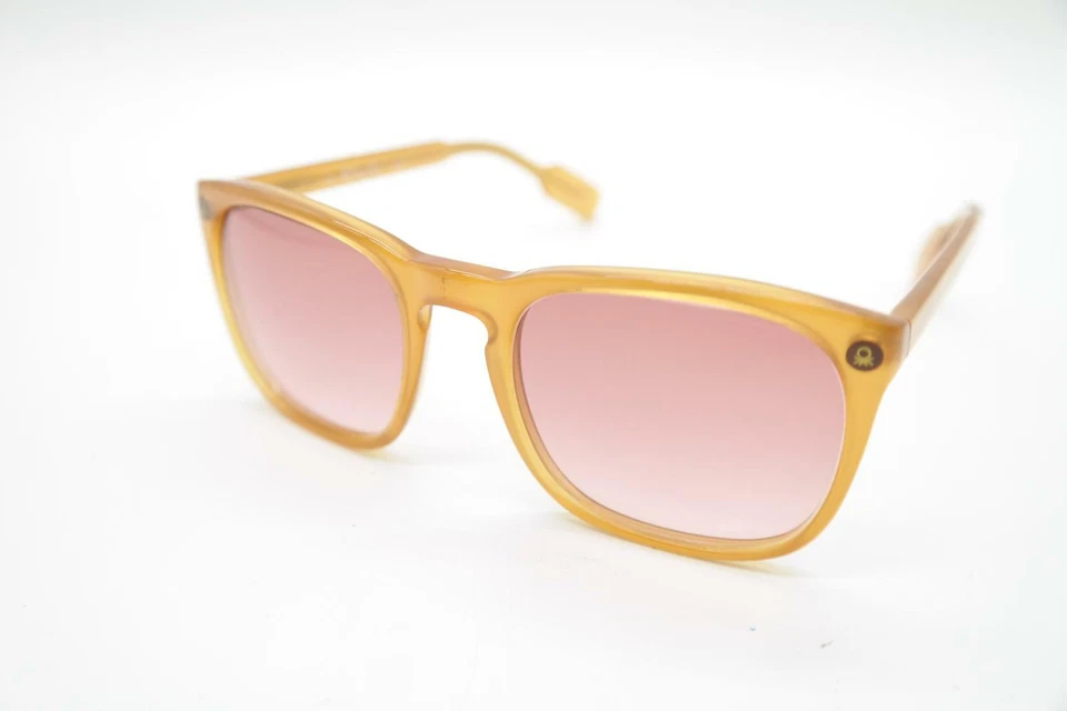 Gafas de sol vintage Benetton Kent marrón ovaladas NUEVAS Foto 3 de 4