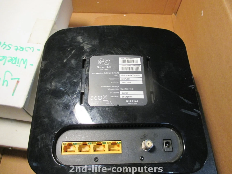 NETGEAR VMDG480 Virgin Media Modem Wireless Router Super Hub BNIB - EXCL PSU - Bild 2 von 3