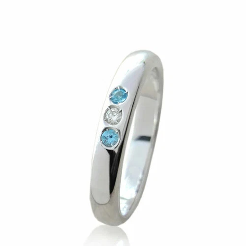 Anelli di lusso in argento con pietra principale topazio