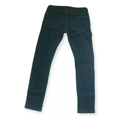 Topman Stretch Button Fly Skinny Dark 