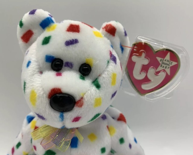 TY Original Beanie Baby 2000 Y2k Millennium Bear 1999 for sale online