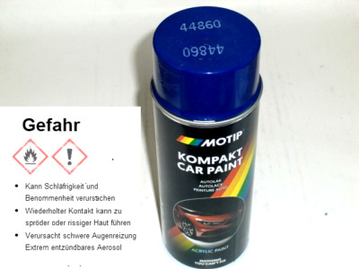 Motip 44860 Auto Lack Spray Sprüh für MERCEDES 5373 , 373 ATLANTISBLAU 400ml