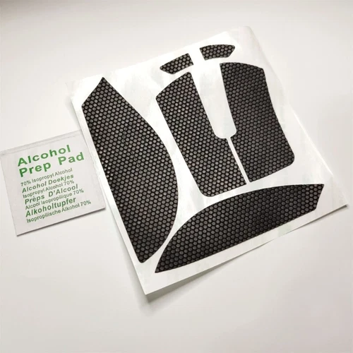 Mouse Side Stickers Moistures Wicking Side Grip Tape Pad for Deathadder Mouse