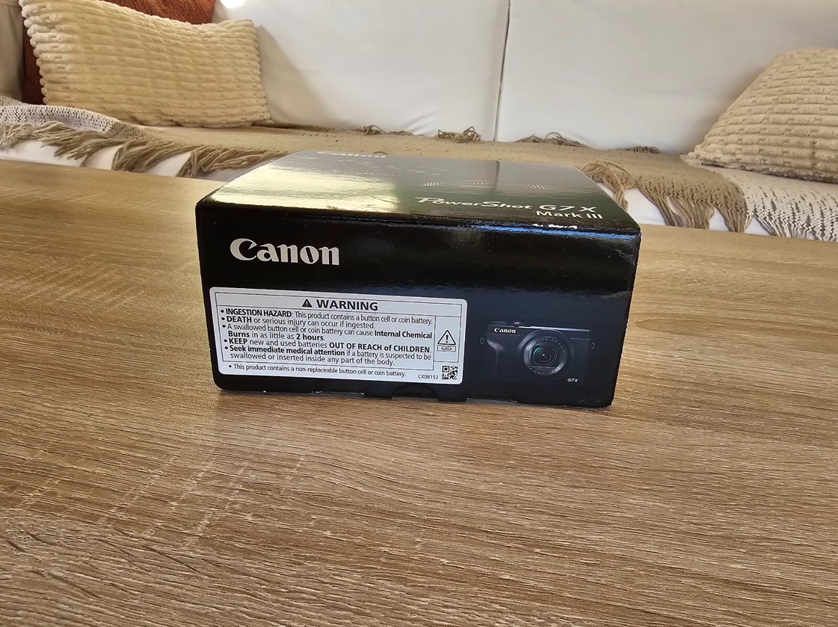 Canon PowerShot G7 X Mark III - 20.1MP Point & Shoot Digital