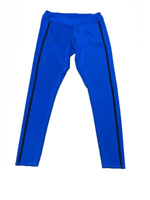 Reebok CrossFit Leggings Womens Royal Blue Gym Training - Main Image