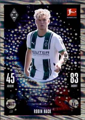 Topps Match Attax Bundesliga 251 - Robin Hack - Starspieler - 2024/2025