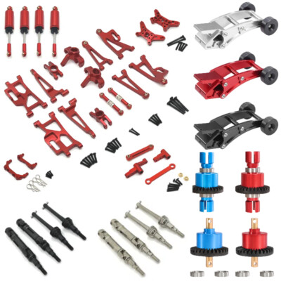 For MJX Hyper Go 1/14 14209 14210 RC Metal Upgrade Parts Drive Shaft Wheelie Bar