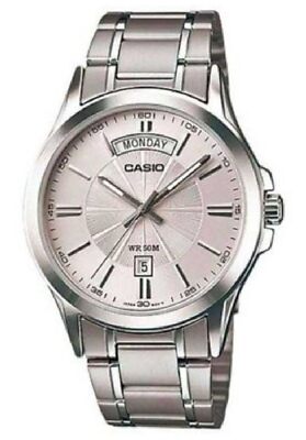 Casio MTP1381D-7A Men's Collection MTP-1381D Elegant Day-Date Watch