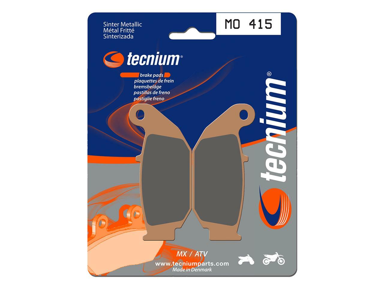 Plaquettes frein moto Tecnium résout le manque de mordant arrière sur Honda CRF 250 L 13-15