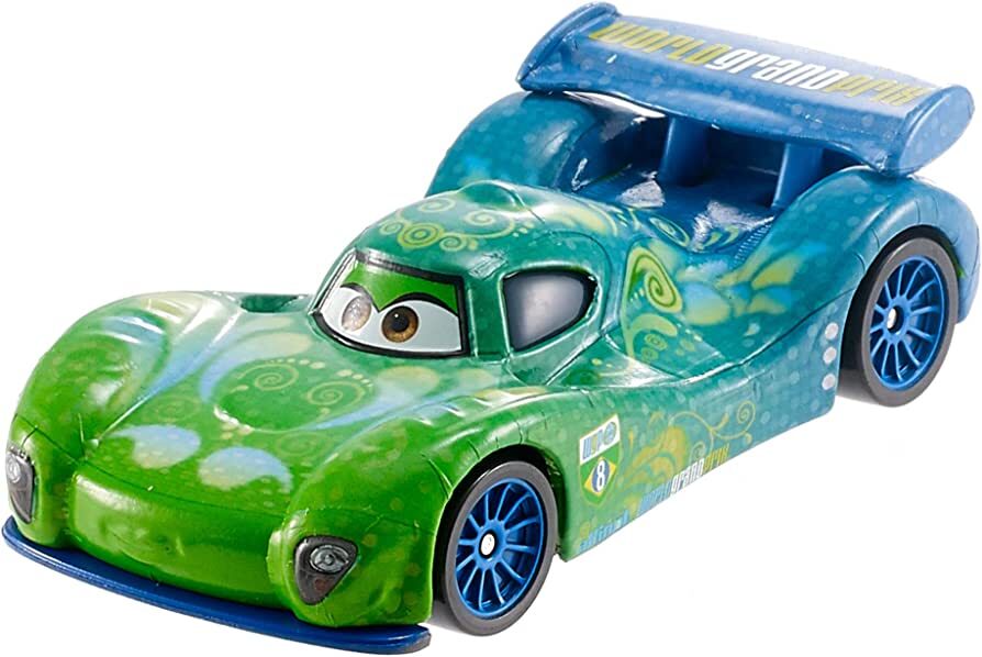 Disney Pixar Cars Carla Veloso Metallic Silver Racers Series Die Cast ...