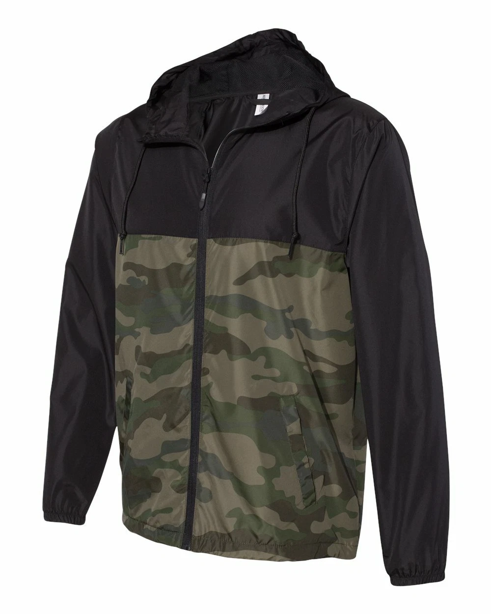 Independent Trading Co. - Light Weight Hooded Windbreaker Zip Jacket - EXP54LWZ
