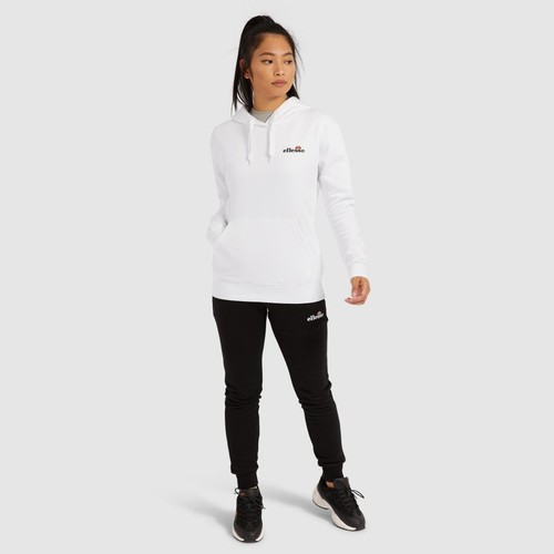 Ellesse Womens Elce Hoodie White Classic 8uk Hoody Retro - 第 6/6 張圖片